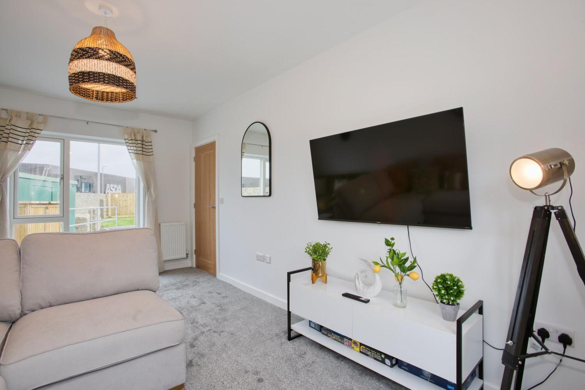 St Ives Bay - Immaculate Brand New 3Bed - Free Parking - Beach - Wifi Hayle Luaran gambar